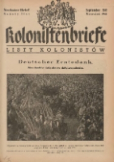 Kolonistenbriefe, September 1941, Sechster Brief = Listy Kolonistów, Wrzesień 1941, Szósty list