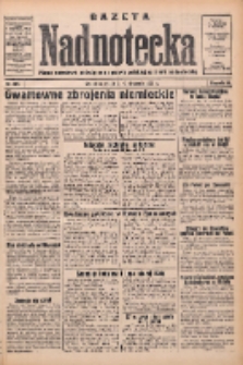 Gazeta Nadnotecka: pismo narodowe poświęcone sprawie polskiej na ziemi nadnoteckiej 1933.08.06 R.13 Nr179
