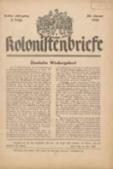 Kolonistenbriefe 1943.01.20 Jg.3 F.2