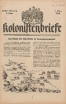 Kolonistenbriefe 1943.03.01 Jg.3 F.5