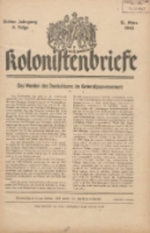 Kolonistenbriefe 1943.03.15 Jg.3 F.6