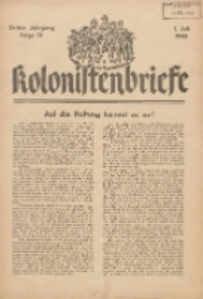 Kolonistenbriefe 1943.07.01 Jg.3 F.13