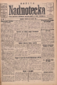 Gazeta Nadnotecka: pismo narodowe poświęcone sprawie polskiej na ziemi nadnoteckiej 1933.08.31 R.13 Nr199