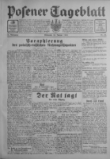 Posener Tageblatt 1932.01.27 Jg.71 Nr21