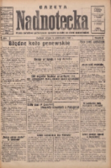 Gazeta Nadnotecka: pismo narodowe poświęcone sprawie polskiej na ziemi nadnoteckiej 1933.10.17 R.13 Nr239