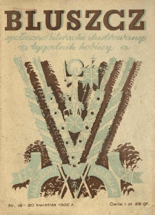 Bluszcz. Społeczno literacki ilustrowany tygodnik kobiecy. 1935.04.20 R.68 nr16