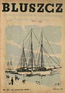 Bluszcz. Społeczno literacki ilustrowany tygodnik kobiecy. 1935.08.24 R.68 nr34