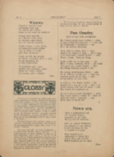Pręgierz: pismo satyryczne dla mas szerokich 1913 R.1 Nr6; numer niekompletny