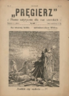 Pręgierz: pismo satyryczne dla mas szerokich 1913 R.1 Nr9