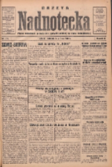 Gazeta Nadnotecka: pismo narodowe poświęcone sprawie polskiej na ziemi nadnoteckiej 1933.12.03 R.13 Nr279