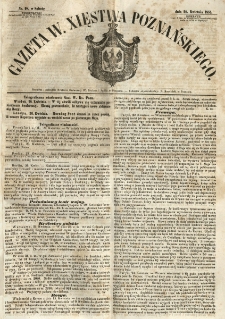 Gazeta Wielkiego Xięstwa Poznańskiego 1855.04.28 Nr98