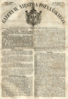 Gazeta Wielkiego Xięstwa Poznańskiego 1855.04.29 Nr99