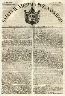 Gazeta Wielkiego Xięstwa Poznańskiego 1855.06.19 Nr139