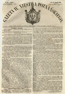 Gazeta Wielkiego Xięstwa Poznańskiego 1855.08.11 Nr185