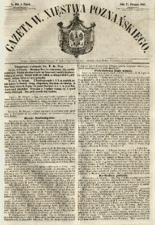 Gazeta Wielkiego Xięstwa Poznańskiego 1855.08.17 Nr190