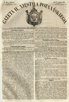 Gazeta Wielkiego Xięstwa Poznańskiego 1855.08.23 Nr195