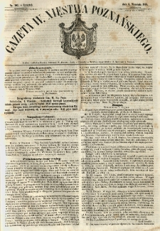 Gazeta Wielkiego Xięstwa Poznańskiego 1855.09.06 Nr207