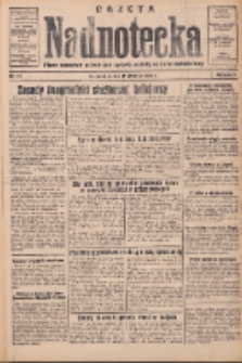Gazeta Nadnotecka: pismo narodowe poświęcone sprawie polskiej na ziemi nadnoteckiej 1934.01.19 R.14 Nr14