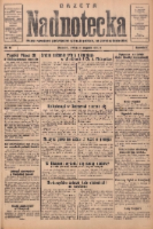 Gazeta Nadnotecka: pismo narodowe poświęcone sprawie polskiej na ziemi nadnoteckiej 1934.01.27 R.14 Nr21
