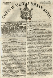 Gazeta Wielkiego Xięstwa Poznańskiego 1855.11.15 Nr267