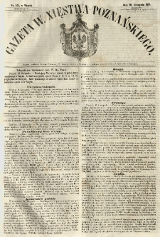Gazeta Wielkiego Xięstwa Poznańskiego 1855.11.20 Nr271