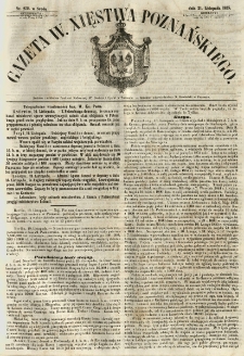 Gazeta Wielkiego Xięstwa Poznańskiego 1855.11.21 Nr272