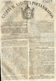 Gazeta Wielkiego Xięstwa Poznańskiego 1855.11.23 Nr274