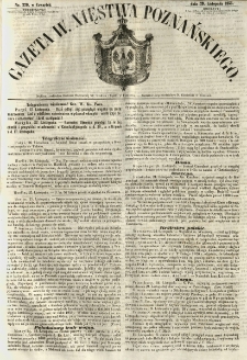 Gazeta Wielkiego Xięstwa Poznańskiego 1855.11.29 Nr279