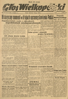 Głos Wielkopolski. 1948.02.01 R.4 nr32 Wyd.A