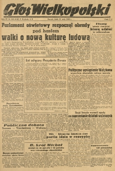 Głos Wielkopolski. 1948.05.26 R.4 nr142 Wyd.AB