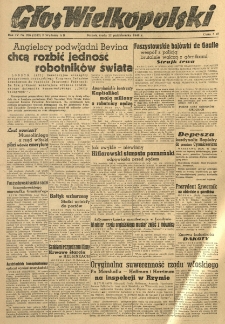Głos Wielkopolski. 1948.10.27 R.4 nr296 Wyd.AB