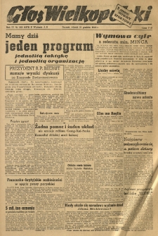 Głos Wielkopolski. 1948.12.21 R.4 nr350 Wyd.AB