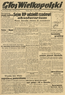 Głos Wielkopolski. 1948.06.18 R.4 nr165 Wyd.ABC