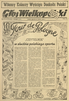 Głos Wielkopolski. 1948.06.27 R.4 nr174 Wyd.ABC