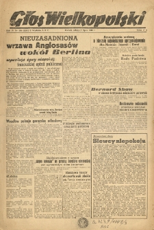 Głos Wielkopolski. 1948.07.03 R.4 nr180 Wyd.ABC