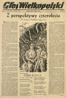 Głos Wielkopolski. 1948.07.23 R.4 nr200 Wyd.ABC