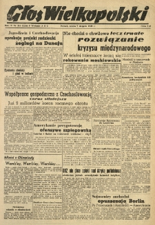 Głos Wielkopolski. 1948.08.07 R.4 nr215 Wyd.ABC