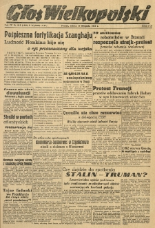 Głos Wielkopolski. 1948.11.13 R.4 nr312 Wyd.ABC