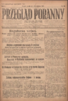 Przegląd Poranny: pismo niezależne i bezpartyjne 1921.06.08 R.1 Nr38