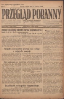 Przegląd Poranny: pismo niezależne i bezpartyjne 1921.06.11 R.1 Nr41