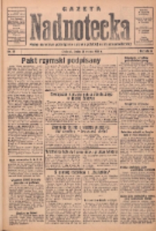 Gazeta Nadnotecka: pismo narodowe poświęcone sprawie polskiej na ziemi nadnoteckiej 1934.03.21 R.14 Nr65