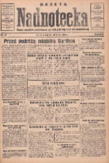 Gazeta Nadnotecka: pismo narodowe poświęcone sprawie polskiej na ziemi nadnoteckiej 1934.03.29 R.14 Nr72