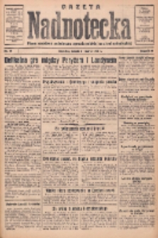 Gazeta Nadnotecka: pismo narodowe poświęcone sprawie polskiej na ziemi nadnoteckiej 1934.03.31 R.14 Nr74
