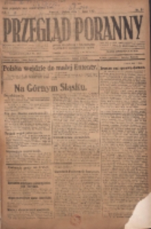 Przegląd Poranny: pismo niezależne i bezpartyjne 1921.07.01 R.1 Nr61