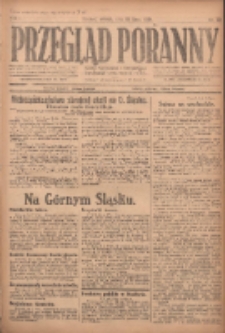 Przegląd Poranny: pismo niezależne i bezpartyjne 1921.07.19 R.1 Nr79