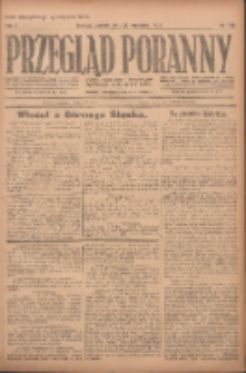Przegląd Poranny: pismo niezależne i bezpartyjne 1921.09.20 R.1 Nr142
