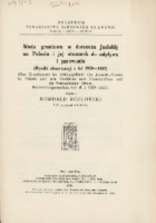 Woda gruntowa w dorzeczu Jasiołdy na Polesiu i jej stosunek do odpływu i parowania : (wyniki obserwacyj z lat 1929-1937) = (Das Grundwasser im Abflussgebiete des Jasiołda-Flusses in Polesie und sein Verhältnis zum Gesamtabfluss und der Verdunstungs-Grösse : Beobachtungsresultate von d. J. 1929-1937)