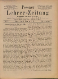 Posener Lehrer-Zeitung : Organ des Posener Provinzial-Lehrervereins, des Pestalozzi-Vereins f&uuml;r die Provinz Posen und des Wirtschaftsverbandes des Posener Lehrervereins. R. 6. 1897, nr 5