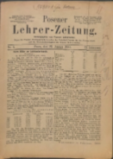 Posener Lehrer-Zeitung : Organ des Posener Provinzial-Lehrervereins, des Pestalozzi-Vereins f&uuml;r die Provinz Posen und des Wirtschaftsverbandes des Posener Lehrervereins. R. 9. 1900, nr 4