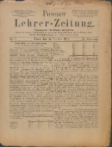 Posener Lehrer-Zeitung : Organ des Posener Provinzial-Lehrervereins, des Pestalozzi-Vereins f&uuml;r die Provinz Posen und des Wirtschaftsverbandes des Posener Lehrervereins. R. 9. 1900, nr 7